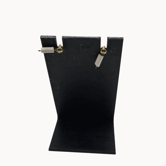 Denver Broncos Football Dangle Drop Team Sports Horse Logo Charm Beaded Earrings - Picture 5 of 6